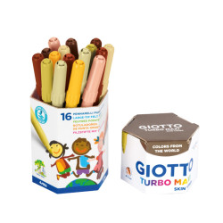 Feutres pointe extra-large giotto turbo maxi Skin tones