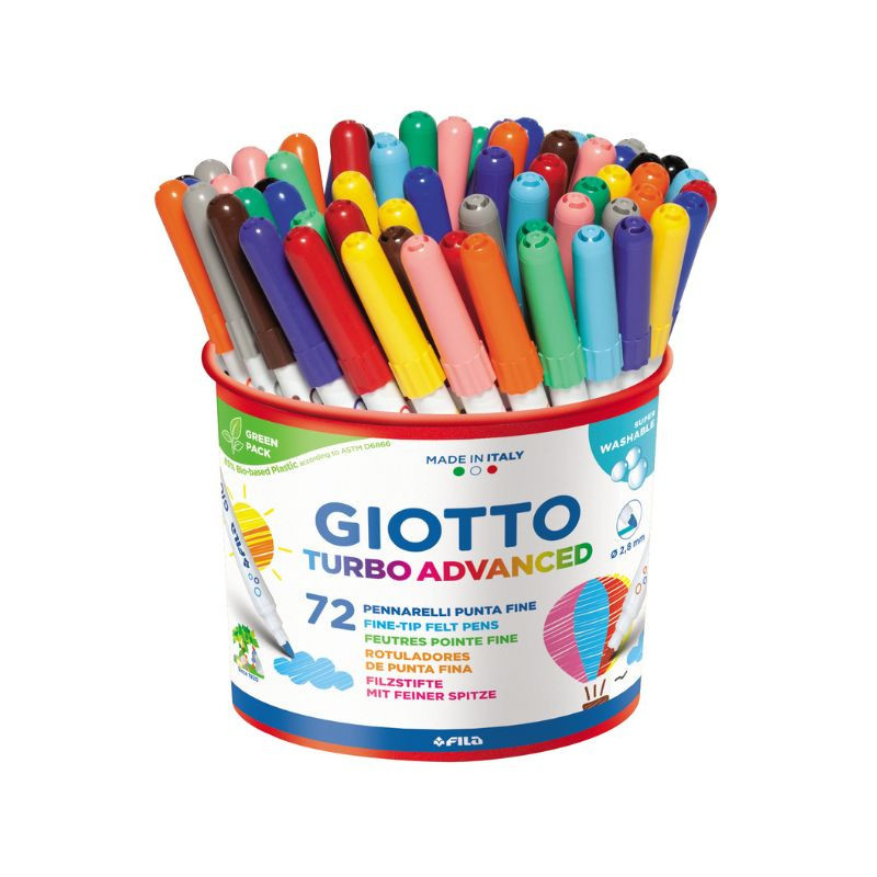 Feutres pointe moyenne Giotto Turbo Advanced Feutres pointe moyenne Giotto Turbo Advanced