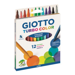 Feutres pointe moyenne Giotto Turbo Color