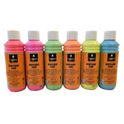 Peinture acrylique fluo Ogeo