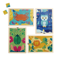 Puzzles magiques les animaux