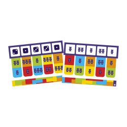 Colorcode nombres de 1 à 3