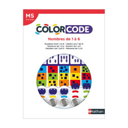 Colorcode nombres de 1 à 6
