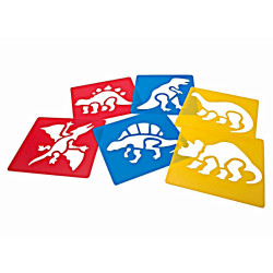 Pochoirs les dinosaures