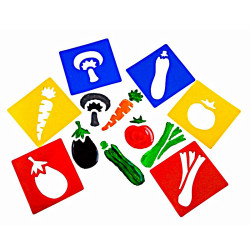 Pochoirs les légumes