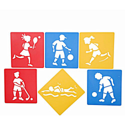 Pochoirs les sports