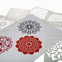 Pochoirs mandala
