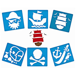 Pochoirs pirate