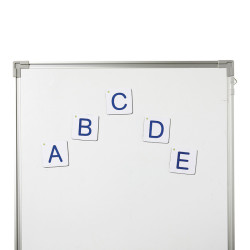 Lettres magnétiques capitales - grand format