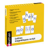 Lettres magnétiques script