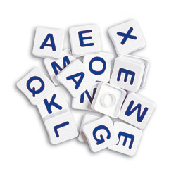 Pions lettres majuscules