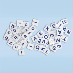 Pions lettres majuscules et script
