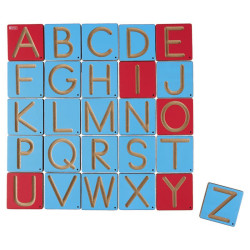 Pistes graphiques lettres et chiffres