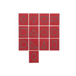 Plaques tactiles formes