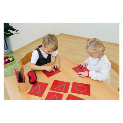 Plaques tactiles formes