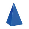Solides géométriques bleus