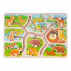 Tableau de motricité forêt