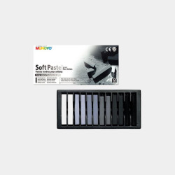 Pastels tendres camaïeu de gris