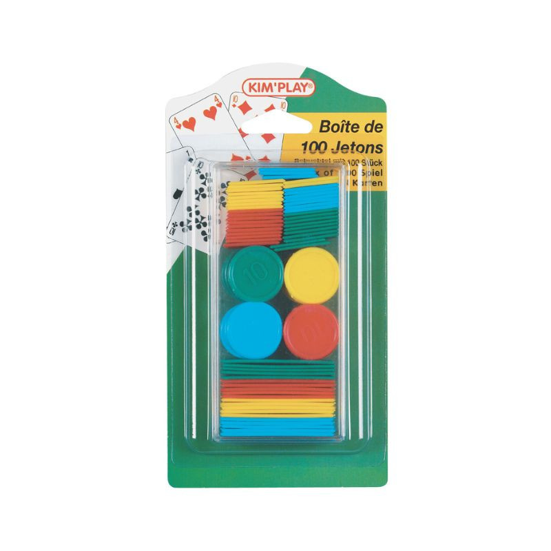 Boîte 100 jetons