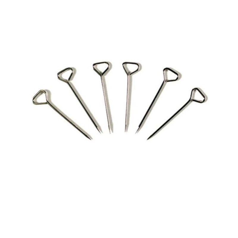 Épingles à tête triangulaire