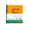 Livre de position de compte