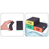 Bloc abrasif en mousse