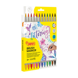 Brush marker