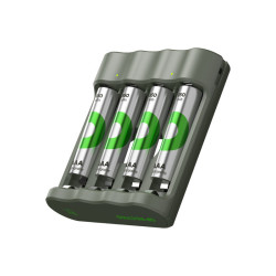 Chargeur de piles GP recyko