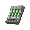 Chargeur de piles GP recyko