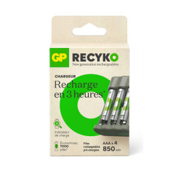 Chargeur de piles GP recyko