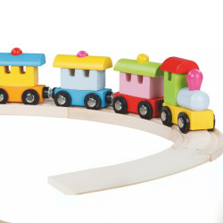Train en bois junior