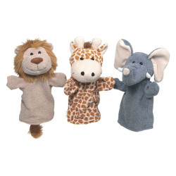 Marionnettes main peluche