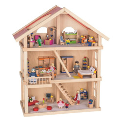 Maison de poupées 3 étages