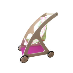 Poussette en bois