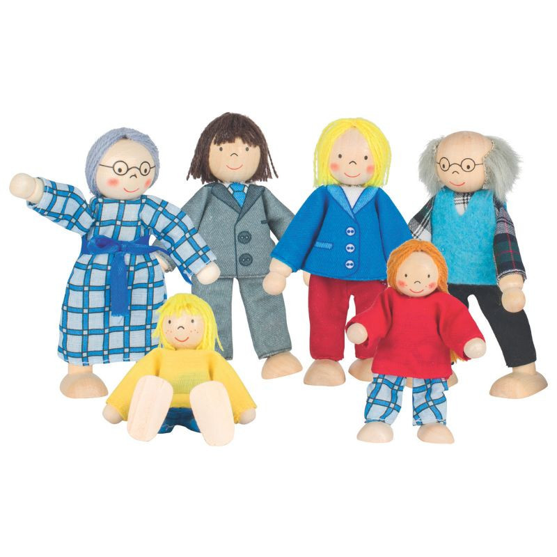 Famille 6 poupées