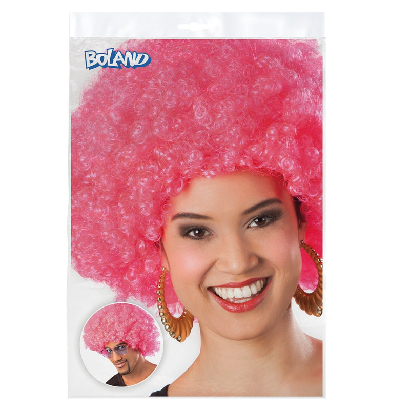 Perruque afro rose
