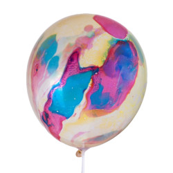 Ballons marbrés n° 10