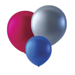 Ballons n° 12 métallisés