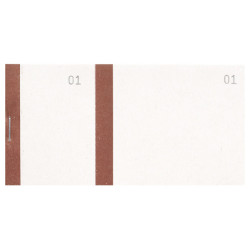 Carnet à 2 souches