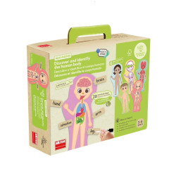 Maxi puzzle découvre et identifie le corps humain