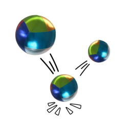 Metallic ball
