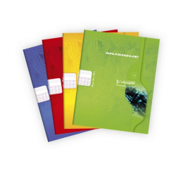 Cahier de musique et chant