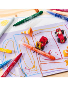 Feutres de coloriage et marqueurs - fournitures loisir créatifs et scolaires