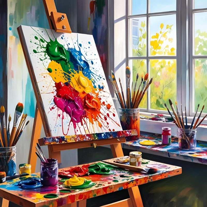 Peintures et accessoires